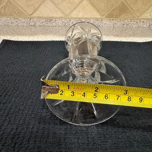 Bud Vase Crystal Starburst Design - Picture 5 of 5